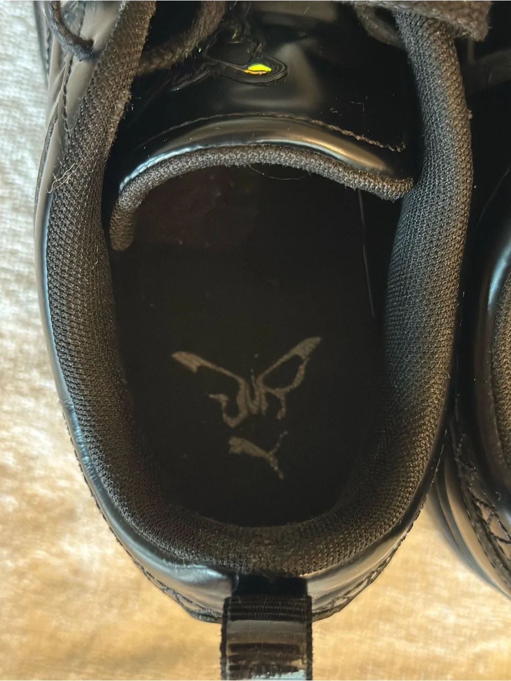 🖤🦋 PUMA Mayze Butterfly Platform Chunky Sneakers | Women’s Size 10 | All Black